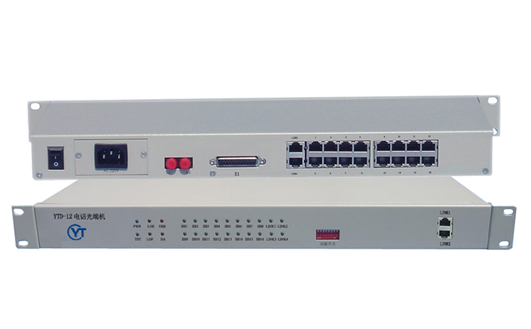 YTD-04 4路电话光端机